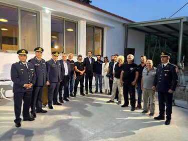 Πυροσβεστικό Κλιμάκιο Σπηλίου, εγκαίνια