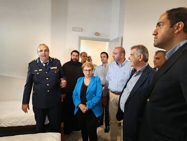 Πυροσβεστικό Κλιμάκιο Σπηλίου, εγκαίνια