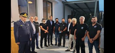 Πυροσβεστικό Κλιμάκιο Σπηλίου, εγκαίνια