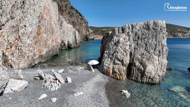 Παραλία Τριχιά, Χίος