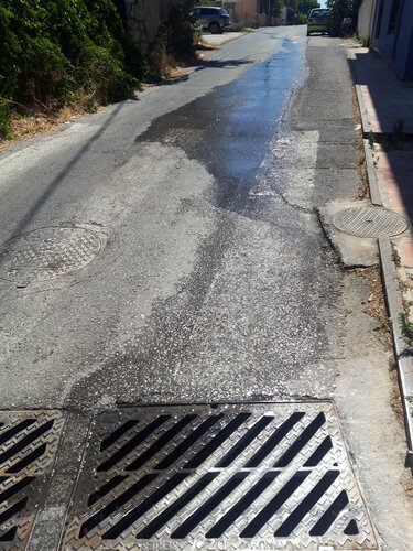 διαρροή νερού νέα αλάτσατα 