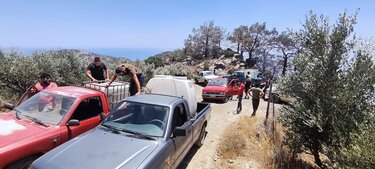 Φωτιά, Ιεράπετρα 