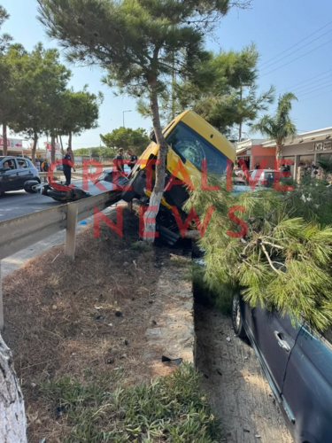 τροχαιο δυστυχημα χερσονησο