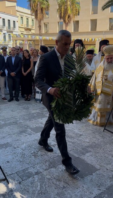 Χάρης Μαμουλάκης στον Άγιο Τίτο