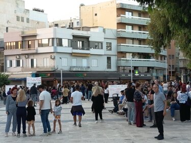 συγκέντρωση πλατεία ελευθερίας