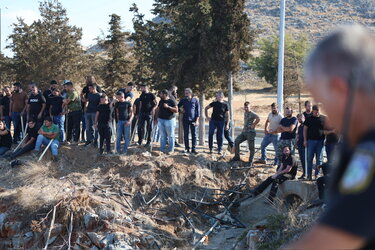 Μπλόκο, Αεροδρόμιο, Κτηνοτρόφοι