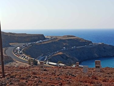 Κυκλοφοριακό χάος, Αγροτικές Κινητοποιήσεις