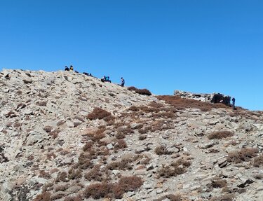 Περπάτησαν τις υπώρειες της Δίκτης και στη σκιά των γιγάντων της Δίκτης 