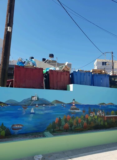 πλατεία φορτέτσα σκουπίδια