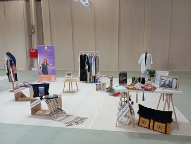 Κρητικά Υφαντά, Έκθεση