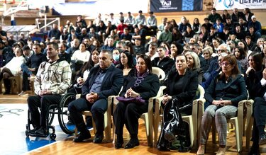  Ο Ταμπάκος χάρισε κίνητρα και έμπνευση στη γιορτή της αθλητικής αριστείας του Ρεθύμνου 