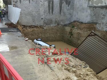 Οδός Φωτάκη, Καθίζηση