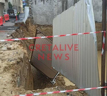 Οδός Φωτάκη, Καθίζηση