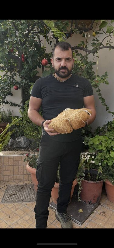 Μανιτάρι γίγας στην Αγία Βαρβάρα!