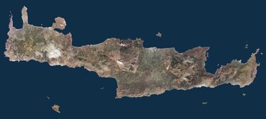 Δορυφορική Απεικόνιση, Κρήτη
