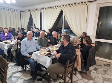 Οικοδόμοι, Γλέντι, Ρέθυμνο