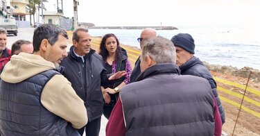 Διαρκής επικοινωνία με επιχειρηματίες και εμπλεκόμενους φορείς από τον Δήμαρχο Χερσονήσου για το έργο ανάπλασης λιμενικής ζώνης
