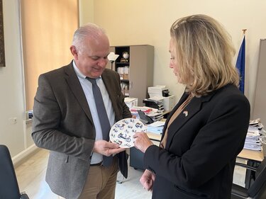 Επίσκεψη της Πρέσβεως του Βασιλείου της Ολλανδίας στην Ελλάδα στο Δήμο Ηρακλείου 