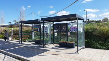 Έξυπνες στάσεις, Αστικό ΚΤΕΛ