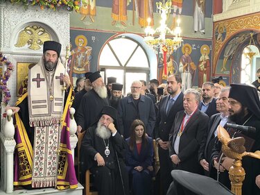 Σπήλι Ιωακείμ ενθρόνιση