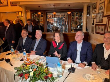 Ντόρα Μπακογιάννη, Χανιά, Παρουσίαση Βιβλίου