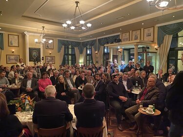 Ντόρα Μπακογιάννη, Χανιά, Παρουσίαση Βιβλίου