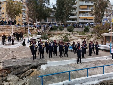 Πειραιάς, 25η Μαρτίου, Επέτειος, Σημαία