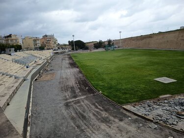 Στάδιο Ελευθερίας Έργα