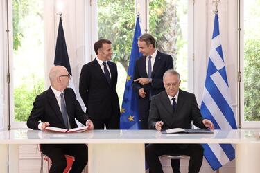 ΥΠΟΓΡΑΦΗ ΓΑΛΛΙΑ-ΕΛΛΑΔΑ