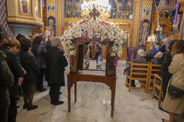 Άγιος Κωνσταντίνος, Επιτάφιος