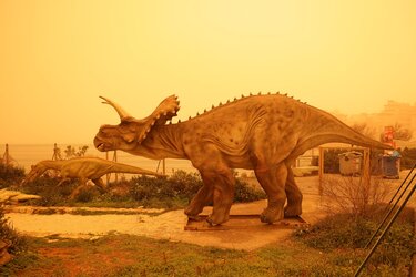 Δεινόσαυροι Μουσείο σκόνη