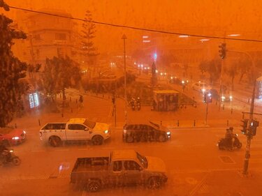 Η αφρικανική σκόνη “κατάπιε” την Κρήτη - Συστάσεις προς τις ευπαθείς ομάδες!