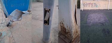 Εικόνες εγκατάλειψης στο γήπεδο Φορτέτσας