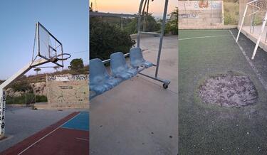 Εικόνες εγκατάλειψης στο γήπεδο Φορτέτσας