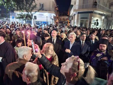 Αλέξης Καλοκαιρινός, Περιφορά Επιταφίου