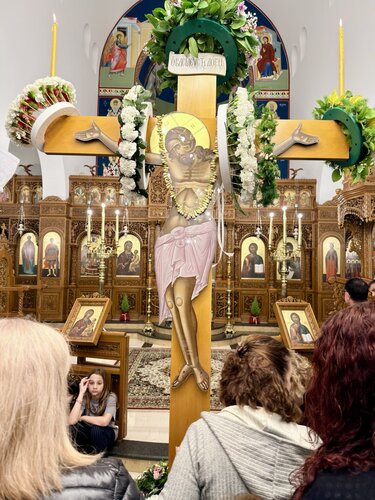 Παναγία Καμαριανή, Ακολουθία των Παθών