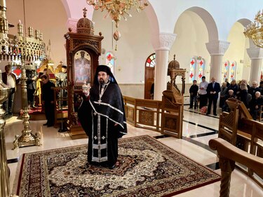 Ακολουθία Παθών, Παναγία Καμαριανή