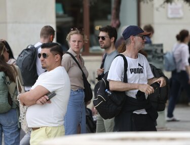 Κέντρο, Τουρίστες, Ηράκλειο