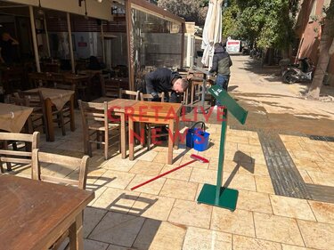 Νερό μαγαζιά σκόνη