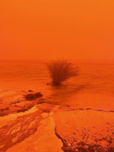 Λίμνη Κουρνά σκόνη