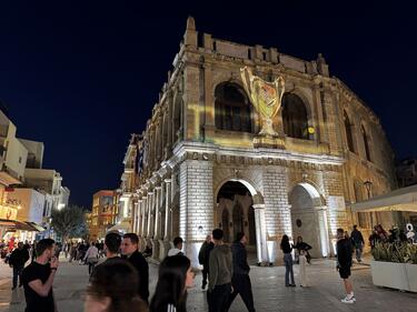 Το Ηράκλειο γιορτάζει την κατάκτηση του Κυπέλλου Ελλάδας από τον ΟΦΗ