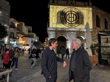 Το Ηράκλειο γιορτάζει την κατάκτηση του Κυπέλλου Ελλάδας από τον ΟΦΗ