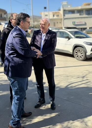 Παύλος Μπαριτάκης, Σύσκεψη, Ορεινοί Δήμοι