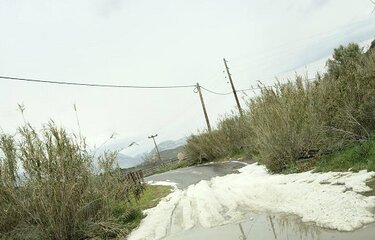 Χαλαζόπτωση, Προφήτης Ηλίας