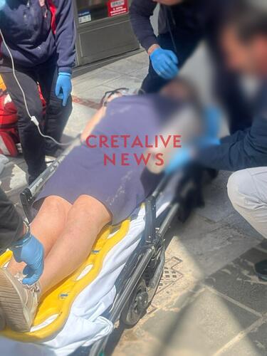 Τουρίστρια πτώση Ηράκλειο