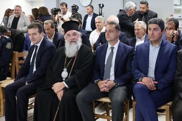 Και ο Δήμαρχος Φαιστού στα εγκαίνια της νέας Λέσχης Σίτισης Αστυνομικών 