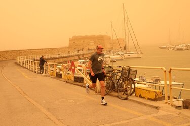 Κούλες τρέξιμο σκόνη