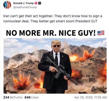 Ντόναλντ Τραμπ, Truth Social