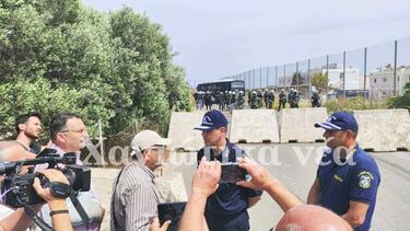 Στη Βάση της Σούδας η μαζική πορεία