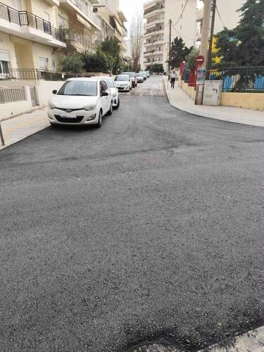 Ηράκλειο: Η ασφαλτόστρωση στον Μασταμπά που δοκιμάζει τα… νεύρα οδηγών και πεζών